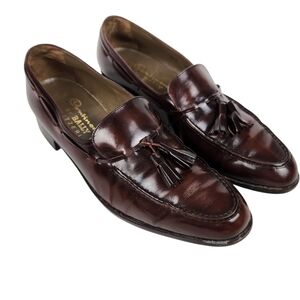 Bally Switzerland Continentals Sutton Tassel Loafers Vintage Men's Size 9.5 B